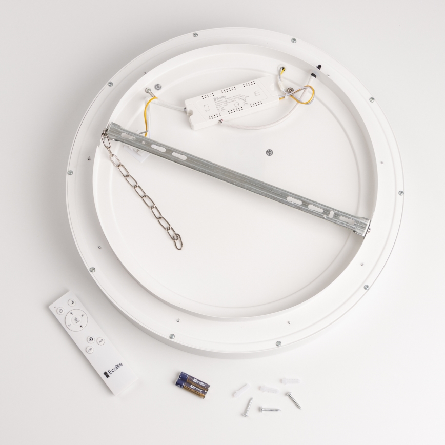 Brilagi - LED Димируема лампа FALCON LED/80W/230V 3000-6500K Ø 60 см бяла + дистанционно