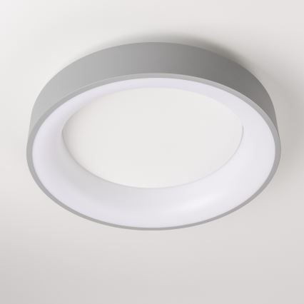 Brilagi - LED Димируема лампа FALCON LED/80W/230V 3000-6500K Ø 60 см сива + дистанционно