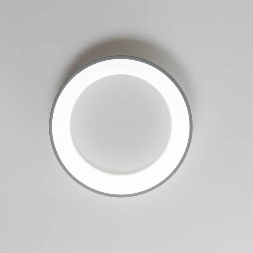 Brilagi - LED Димируема лампа FALCON LED/80W/230V 3000-6500K Ø 60 см сива + дистанционно