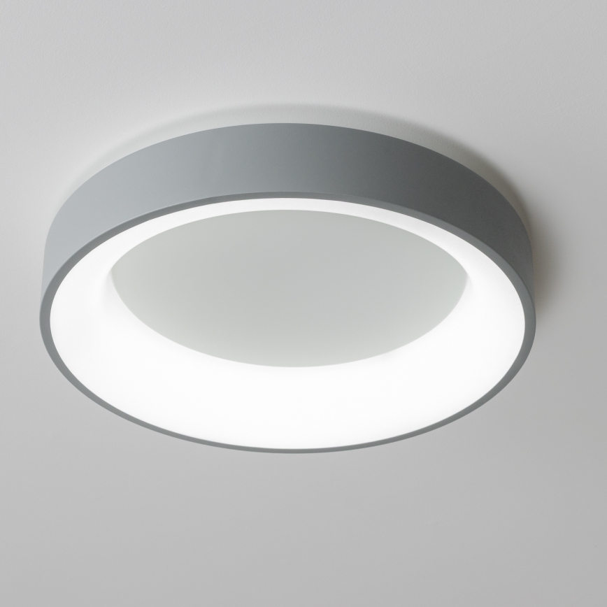 Brilagi - LED Димируема лампа FALCON LED/80W/230V 3000-6500K Ø 60 см сива + дистанционно