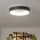 Brilagi - LED Димируема лампа FALCON LED/80W/230V 3000-6500K Ø 60 см черна + дистанционно