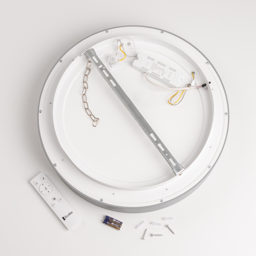 Brilagi - LED Димируема лампа FALCON LED/40W/230V 3000-6500K сива + дистанционно