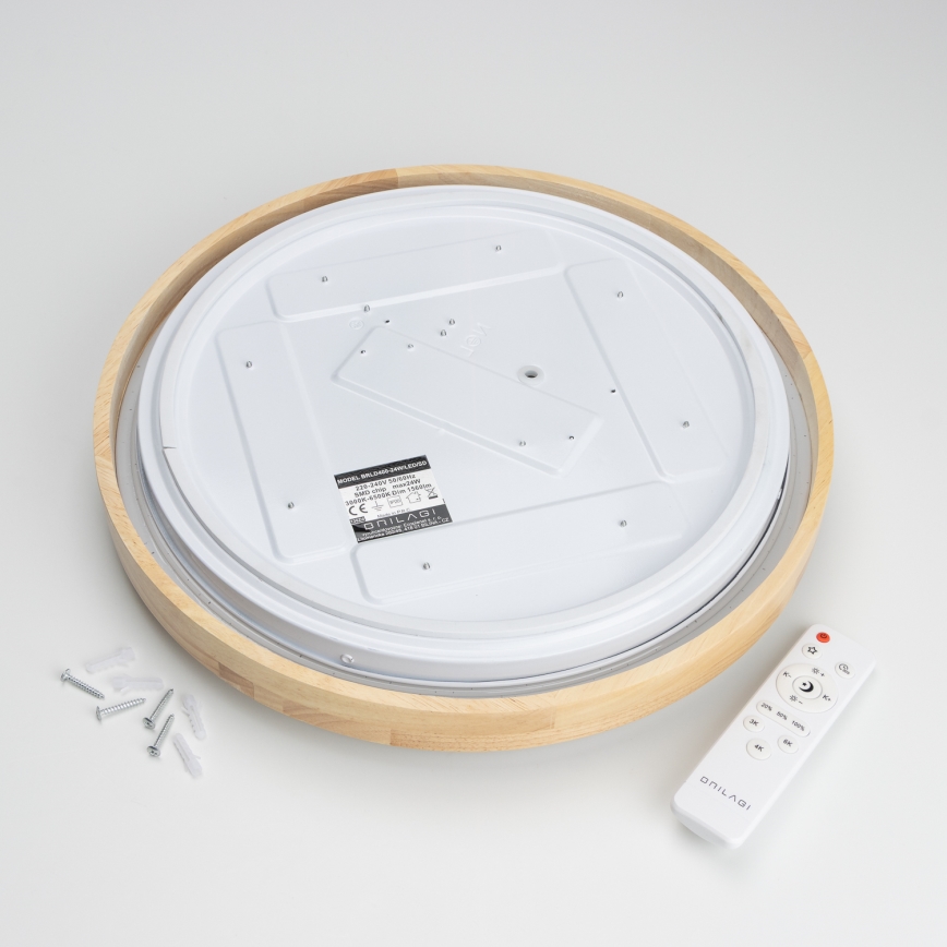 Brilagi - LED Димируема лампа PINE  LED/24W/230V 3000-6500K + дистанционно