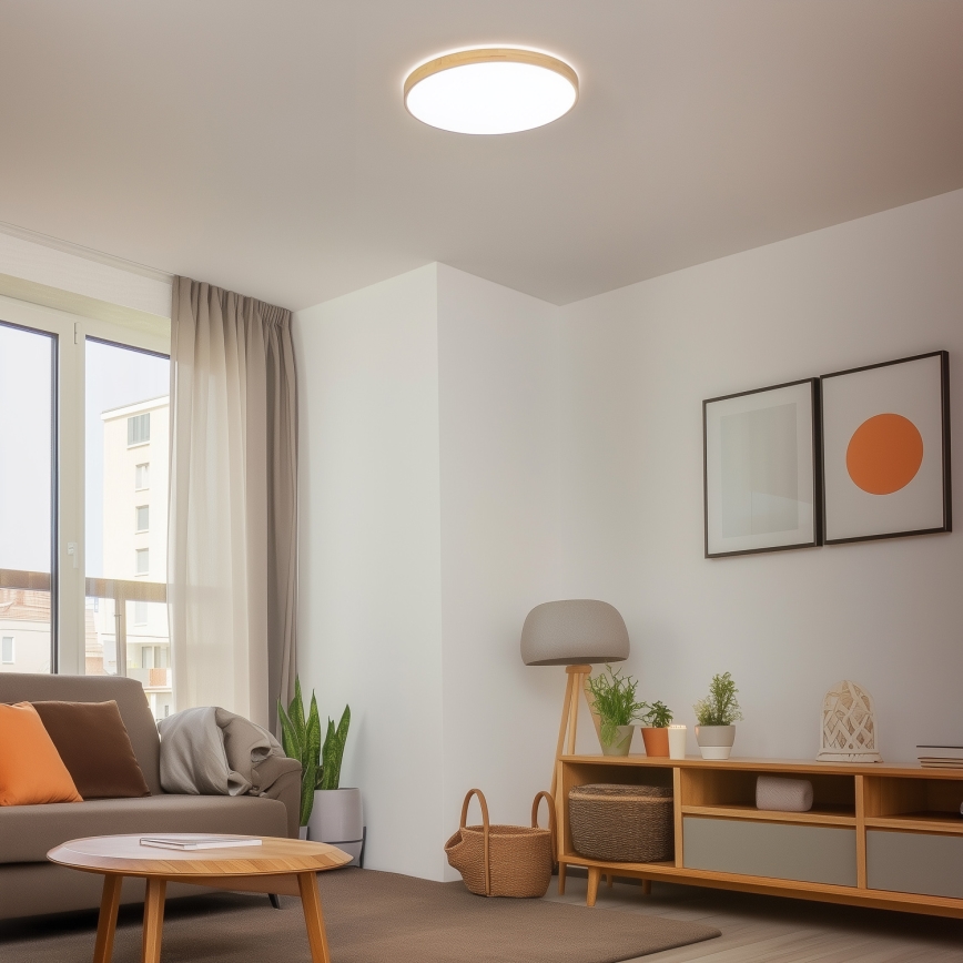 Brilagi - LED Димируема лампа PINE LED/60W/230V 3000-6500K + дистанционно