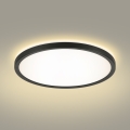 Brilagi - LED Димируема лампа с motion и dusk сензор ULTRA SLIM LED/24W/230V Ø 42 см + дистанционно управление