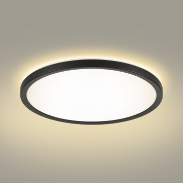 Brilagi - LED Димируема лампа с motion и dusk сензор ULTRA SLIM LED/24W/230V Ø 42 см + дистанционно управление