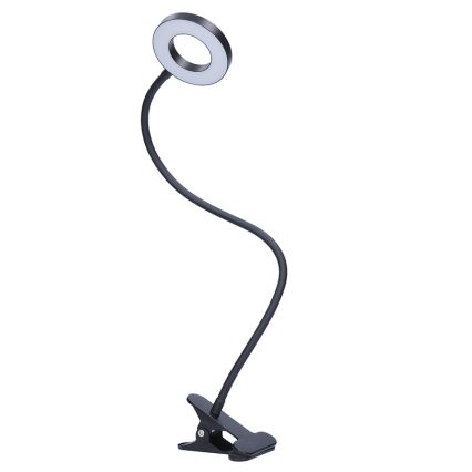 Brilagi -LED Димируема лампа с щипка ORBELA LED/8W/230V 3000/4000/5000K черен