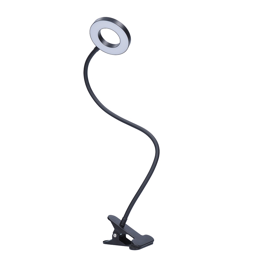 Brilagi -LED Димируема лампа с щипка ORBELA LED/8W/230V 3000/4000/5000K черен