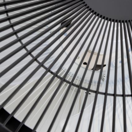 Brilagi - LED Димируема лампа с вентилатор AURA LED/38W/230V 3000-6000K черен + дистанционно управление