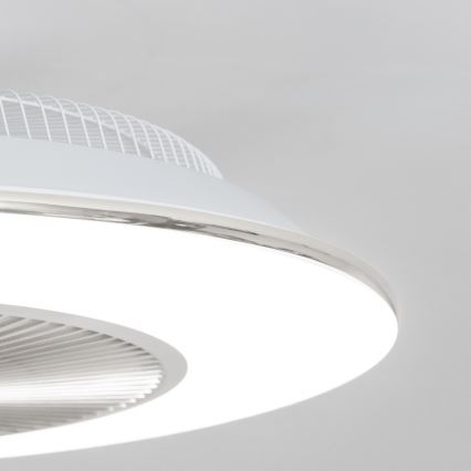 Brilagi - LED Димируема лампа с вентилатор AURA LED/38W/230V 3000-6000K сребрист + дистанционно управление