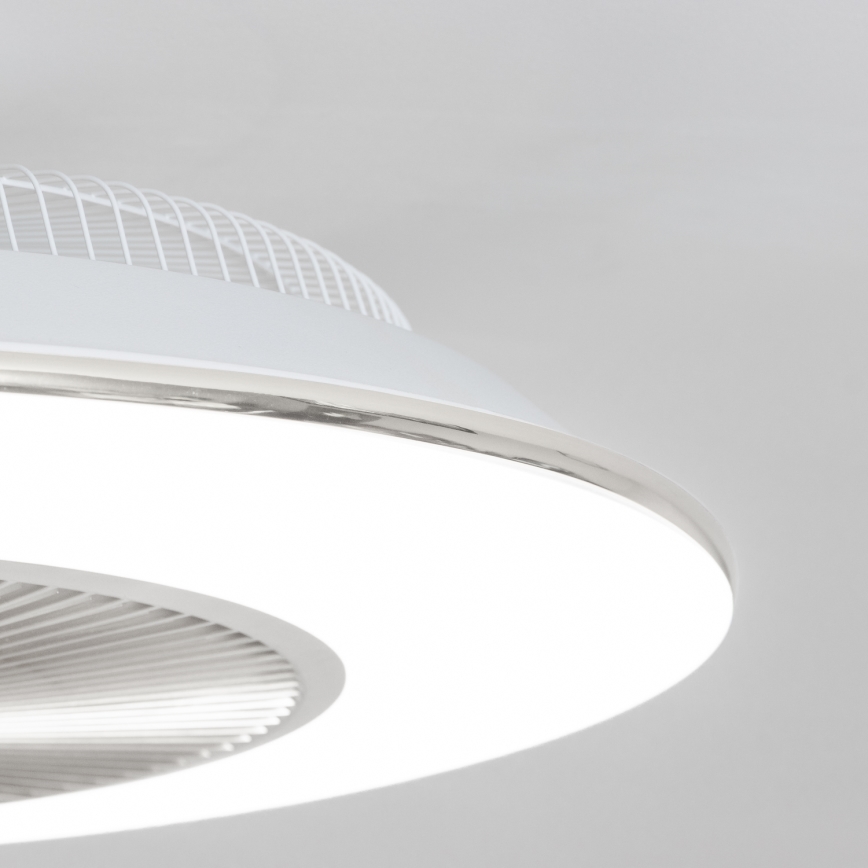 Brilagi - LED Димируема лампа с вентилатор AURA LED/38W/230V 3000-6000K сребрист + дистанционно управление