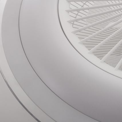 Brilagi - LED Димируема лампа с вентилатор RONDA LED/48W/230V 3000-6000K бял + дистанционно управление