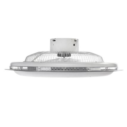 Brilagi - LED Димируема лампа с вентилатор RONDA LED/65W/230V 3000-6500K сребриста + дистанционно