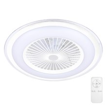 Brilagi - LED Димируема лампа с вентилатор RONDA LED/65W/230V 3000-6500K бяла