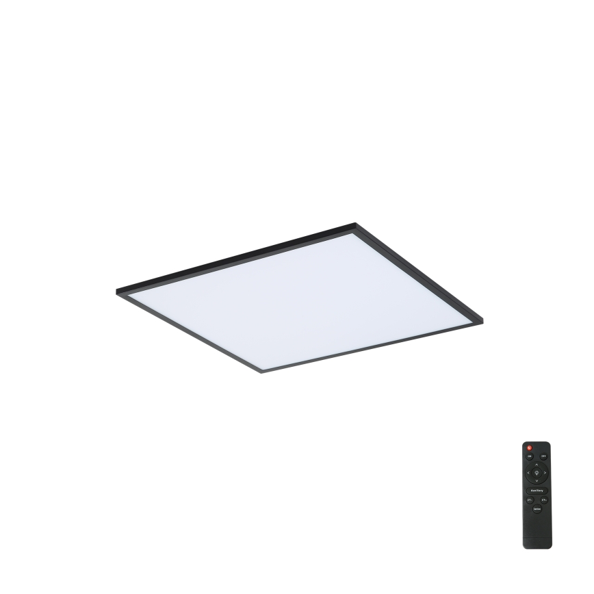Brilagi - LED Димируем плафон SLIMFRAME LED/36W/230V 45x45 см 3000-6000K черен + дистанционно управление