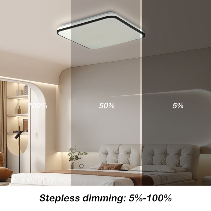 Brilagi - LED Димируем плафон SMART LED/28W/230V 3000-6000K 40x40 см Wi-Fi Tuya + дистанционно управление