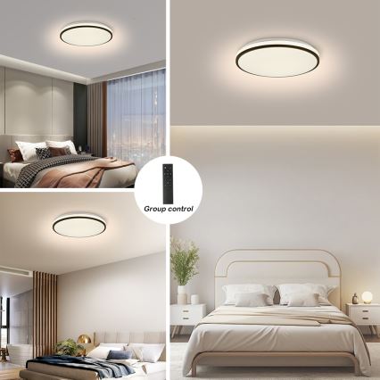 Brilagi - LED Димируем плафон SMART LED/28W/230V 3000-6000K Ø 35 см Wi-Fi Tuya + дистанционно управление