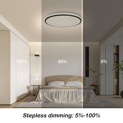 Brilagi - LED Димируем плафон SMART LED/36W/230V 3000-6000K Ø 45 см Wi-Fi Tuya + дистанционно управление