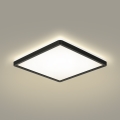 Brilagi - LED Димируема лампа със сензор за движение и здрач ULTRA SLIM LED/18W/230V 30x30 см + дистанционно управление