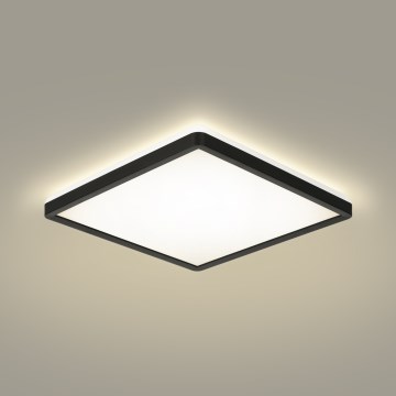 Brilagi - LED Димируема лампа със сензор за движение и здрач ULTRA SLIM LED/18W/230V 30x30 см + дистанционно управление