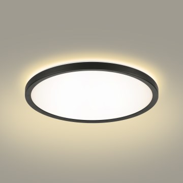Brilagi - LED Димируема лампа със сензор за движение и здрач ULTRA SLIM LED/18W/230V Ø 30 см + дистанционно управление