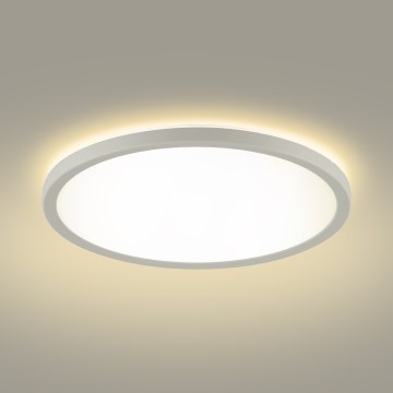 Brilagi - LED Димируема лампа със сензор за движение и здрач ULTRA SLIM LED/24W/230V Ø 42 см + дистанционно управление