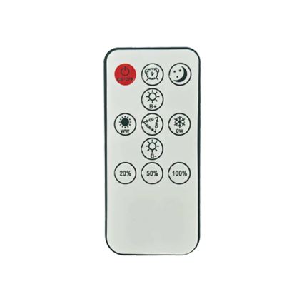 Brilagi - LED Димируем плафон ULTRA SLIM LED/18W/230V 2700-6500K 30x30 см бял + дистанционно управление