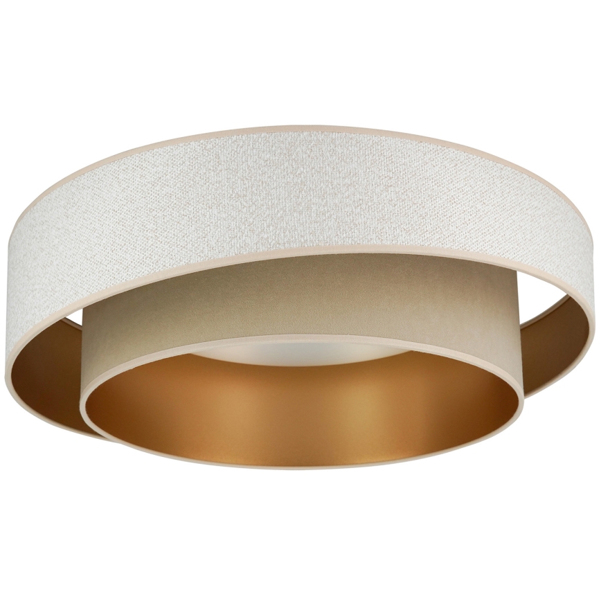 Brilagi - LED Димируем плафон VEGAS SHINE LED/24W/230V Ø 60 см 3000/4000/6500K кремав/бежов + дистанционно управление