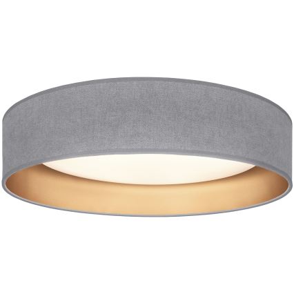 Brilagi - Димируемо LED таванно осветително тяло VELVET SMARTIX LED/24W/230V 3000-6000K Ø 45 см сиво/златисто Wi-Fi Tuya Beacon + дистанционно управление