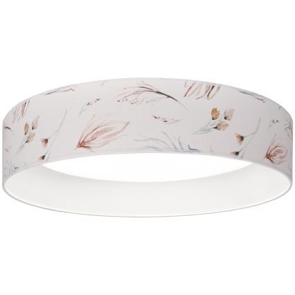 Brilagi - LED димируемо таванно осветително тяло VELVET SMARTIX LED/36W/230V 3000-6000K Ø 55 cm бял/цветя Wi-Fi Tuya Beacon + дистанционно управление