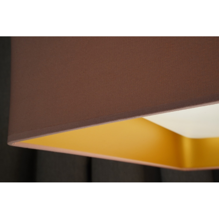 Brilagi - LED Димируем плафон VELVET SQUARE LED/24W/230V 3000/4000/6500K + дистанционно управление розов