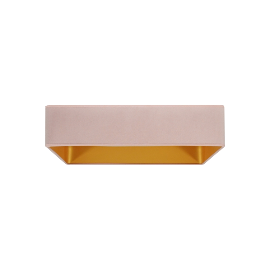 Brilagi - LED Димируем плафон VELVET SQUARE LED/24W/230V 3000/4000/6500K + дистанционно управление розов