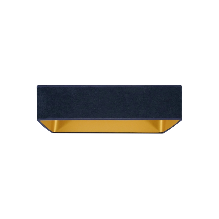 Brilagi - LED Димируем плафон VELVET SQUARE LED/24W/230V 3000/4000/6500K + дистанционно управление тъмносин