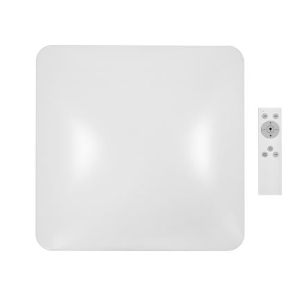 Brilagi - LED Димируем плафон VELVET SQUARE LED/24W/230V 3000/4000/6500K + дистанционно управление кремав