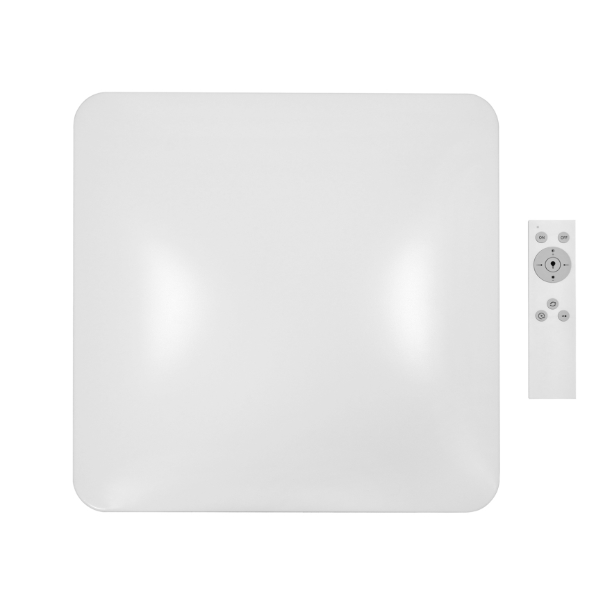 Brilagi - LED Димируем плафон VELVET SQUARE LED/24W/230V 3000/4000/6500K + дистанционно управление кремав