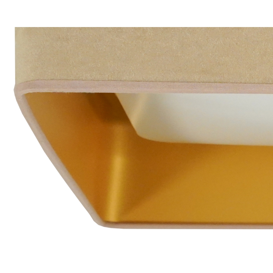 Brilagi - LED Димируем плафон VELVET SQUARE SMART LED/36W/230V 2700-6500K Wi-Fi Tuya + дистанционно управление бежов
