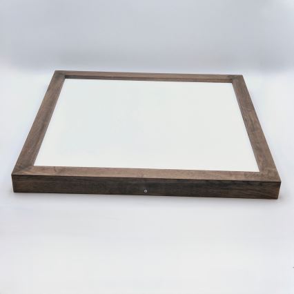 Brilagi - LED Димируем плафон за баня WOODY FRAME LED/50W/230V дъб 60x60 см 3000-6000K IP44 + дистанционно управление
