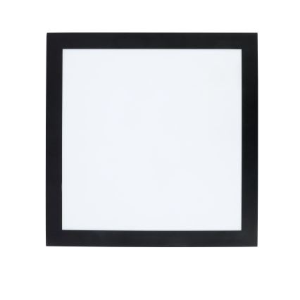 Brilagi - LED Димируем плафон за баня FRAME SMART LED/24W/230V 3000-6000K IP44 черен + дистанционно управление