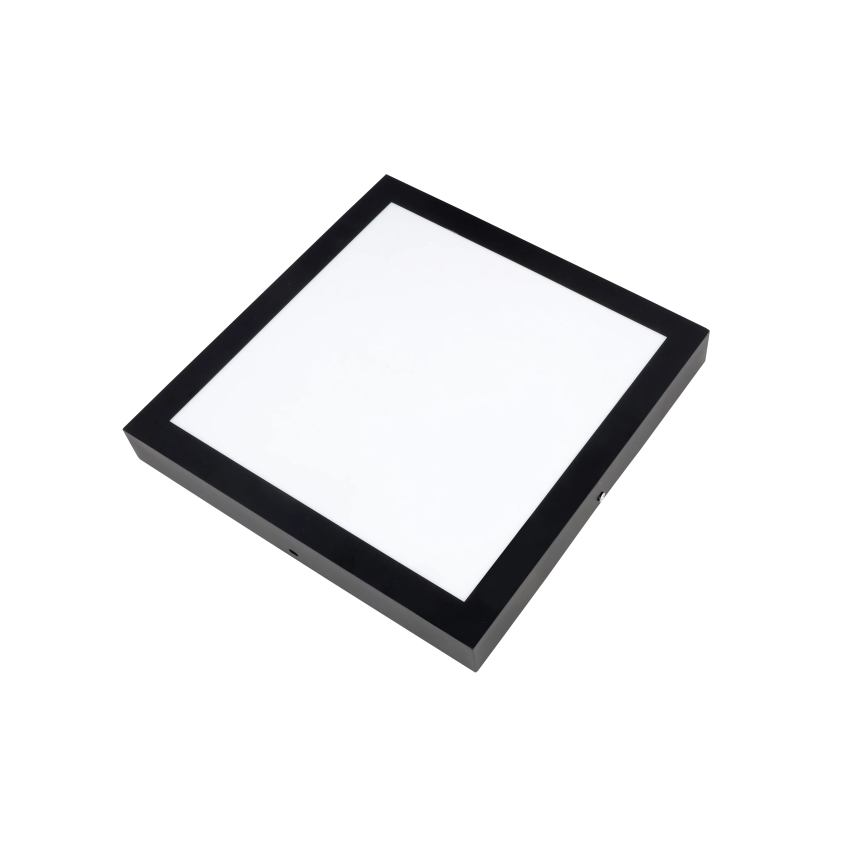 Brilagi - LED Димируем плафон за баня FRAME SMART LED/24W/230V 30x30 см 3000-6000K IP44 черен + дистанционно управление