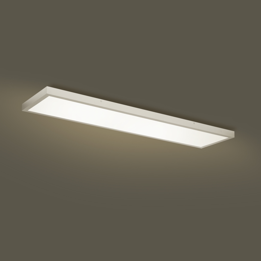 Brilagi - LED Димируем плафон за баня FRAME SMART LED/50W/230V 120x30 cm 3000-6000K IP44 сребрист + дистанционно управление