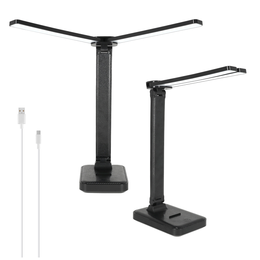 Brilagi - LED димируема настолна лампа MODO DUO LED/8W/5V 3000/4000/6500K черна