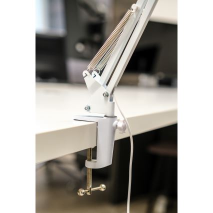 Brilagi - LED Димируема настолна лампа с лупа LENS LED/12W/5V 3000/4200/6000K бял
