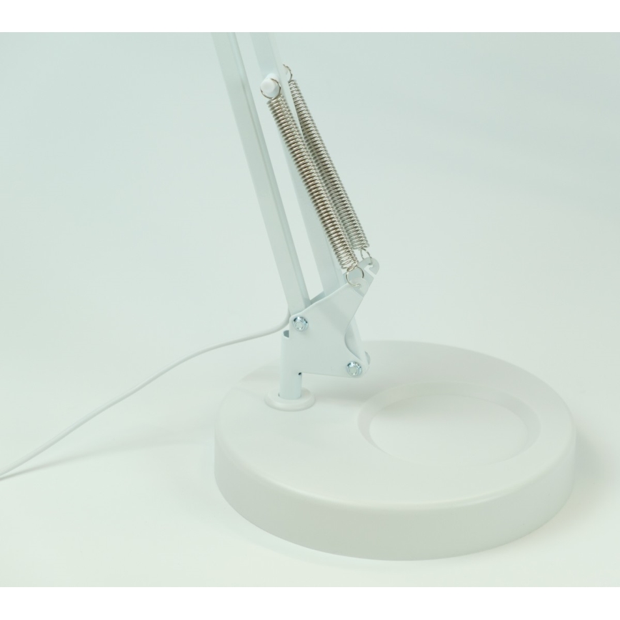 Brilagi - LED Димируема настолна лампа с лупа LENS LED/12W/5V 3000/4200/6000K бял