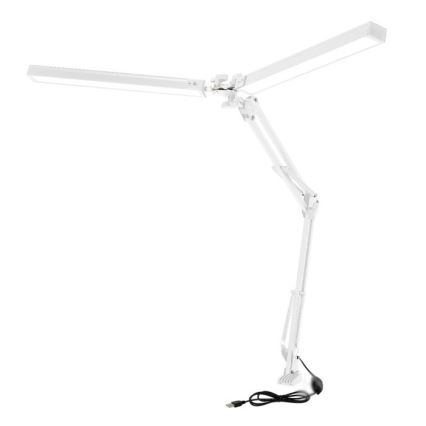 Brilagi - LED Димируем гъвкав настолна лампа VARIO 2xLED/14W/230V 3000-6000K бял