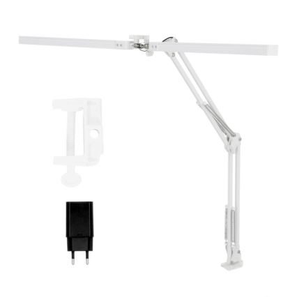 Brilagi - LED Димируем гъвкав настолна лампа VARIO 2xLED/14W/230V 3000-6000K бял