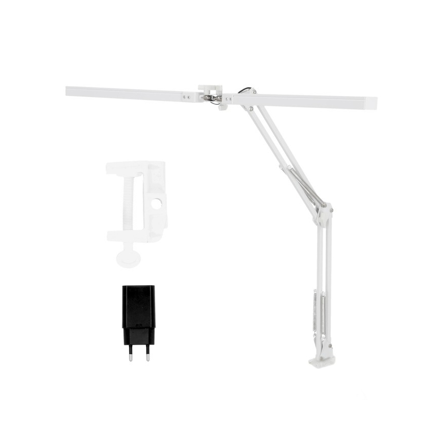 Brilagi - LED Димируем гъвкав настолна лампа VARIO 2xLED/14W/230V 3000-6000K бял