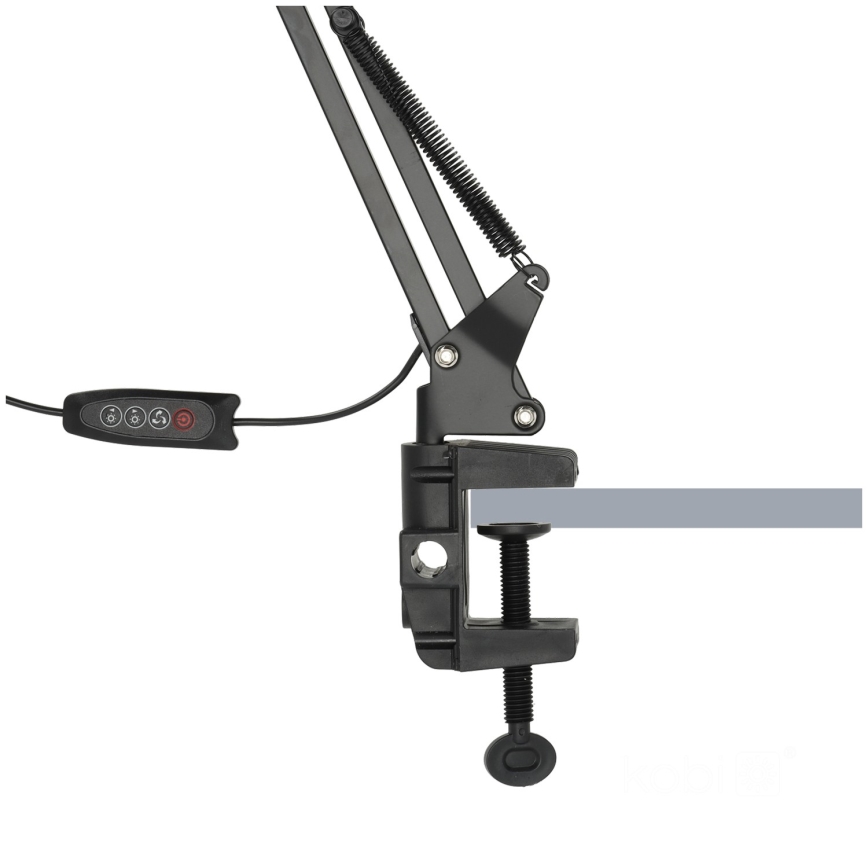 Brilagi - LED Димируем гъвкав настолна лампа VARIO LED/15W/230V 3000-6000K черен