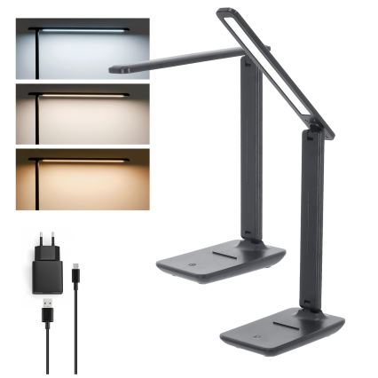 Brilagi - Димируема настолна LED лампа VARIO LED/7W/230V 3000/4000/6500K антрацит