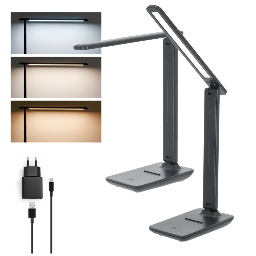 Brilagi - Димируема настолна LED лампа VARIO LED/7W/230V 3000/4000/6500K антрацит