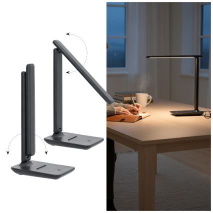 Brilagi - Димируема настолна LED лампа VARIO LED/7W/230V 3000/4000/6500K антрацит